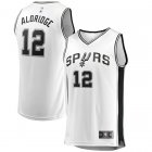 Camiseta LaMarcus Aldridge 12 San Antonio Spurs Association Edition Blanco Hombre